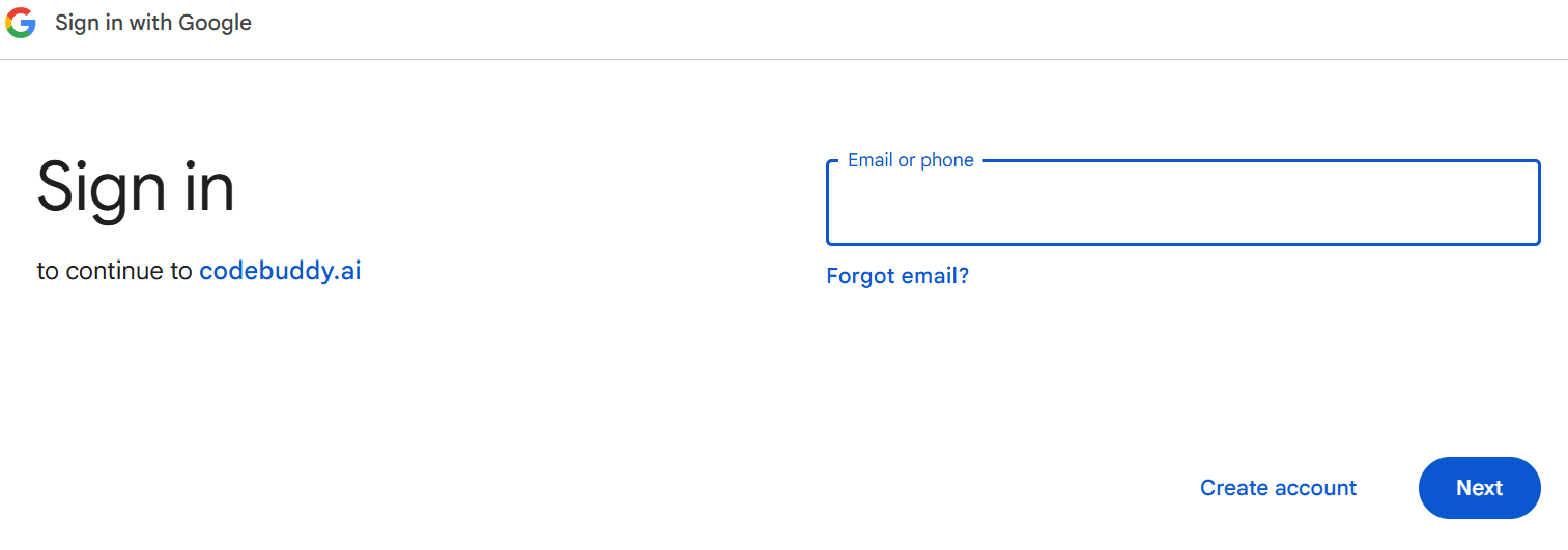 Google Registration